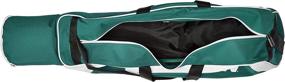 img 2 attached to 2021 EASTON E100T Youth Bat & Equipment Tote Bag for Baseball Softball, with 2 Bat Compartment, Main Gear Compartment, Fence Hook, Shoulder and 2-handle Straps