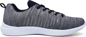 img 1 attached to VOSTEY Sneakers Athletic Lightweight Breathable Sports & Fitness for Running