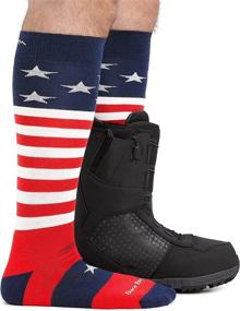 img 1 attached to 🧦 Durable and Comfortable Captain America Cushion Sock for Men - The Unbreakable Blend