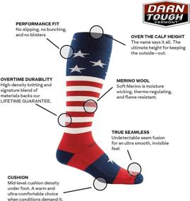 img 2 attached to 🧦 Durable and Comfortable Captain America Cushion Sock for Men - The Unbreakable Blend