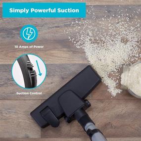 img 1 attached to 🧹 Compact Canister Vacuum Cleaner, Simplicity Jill: Perfect for Hardwood Floors, Rugs; Dual Certified HEPA Filtration, Bagged