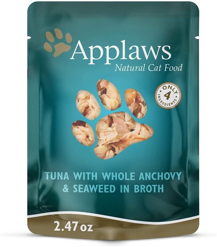 applaws pouch 2 4oz anchovy seaweed 로고