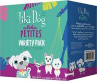 tiki dog aloha petites, gluten & grain free wet food for adult dogs - shredded meat & superfoods, 3.5oz pouch, 12-pack variety logo