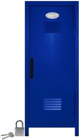 img 2 attached to 🔒 10.75-Inch Blue Mini Locker Lock