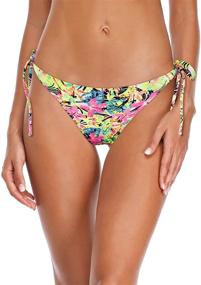 img 2 attached to RELLECIGA Womens Tie Side Bikini Bottom