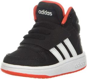 img 4 attached to Кроссовки Adidas Hoops Basketball для девочек: унисекс в стиле атлетики