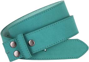 img 3 attached to 👗 Stylish and Versatile 1 1/2" Wide Casual Suede Leather Belt Strap for Women