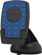 uber by bracketron dash window magnet car mount: hands-free phone holder for iphone x, samsung galaxy, google pixel & more logo