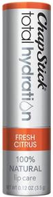 img 3 attached to 🍋 ChapStick Total Hydration - Fresh Citrus Flavor Lip Balm Tube, 0.12 Ounce - Natural Age Defying Lip Care, Clinically Proven