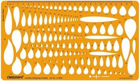 img 1 attached to 💎 Diamond Gemstone Jewellery Designing Template: Stencil Symbols for Technical Drawing Scale