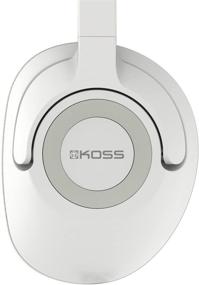 img 3 attached to Koss UR42iW White Over-Ear Headphones with In-Line Microphone, Touch Remote, Dual Choice Entry Cord, 3.5mm Plug – Wired