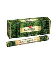 🌿 hem rainforest incense sticks - pack of 6 - 120 count - 301g логотип