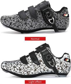 img 2 attached to 🚴 Ultimate Performance: Mens Road Bike Cycling Shoes for Indoor & Outdoor Riding - Compatible with SPD