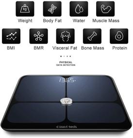 img 3 attached to 📊 Innotech Smart Bluetooth Body Fat Scale: Analyzing Body Composition, BMI, and Health with Free APP – Compatible with Fitbit, Apple Health, and Google Fit