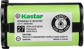 img 2 attached to Kastar Rechargeable Replacement HHR P513A1B HRR P513A1B