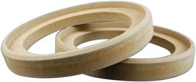 img 1 attached to 🔊 Audiopipe RING8GR Nippon 8 Mdf Speaker Ring: Enhance Your Audio Performance with Beveled Design