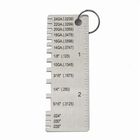 img 1 attached to 📏 DGOL Portable Metal Thickness Material: Accurate Measurement Tool for On-the-Go Jobs