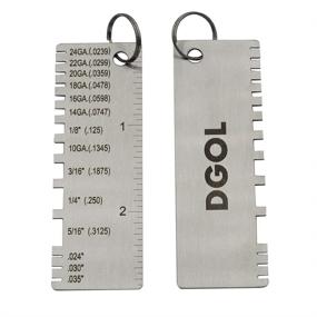 img 3 attached to 📏 DGOL Portable Metal Thickness Material: Accurate Measurement Tool for On-the-Go Jobs