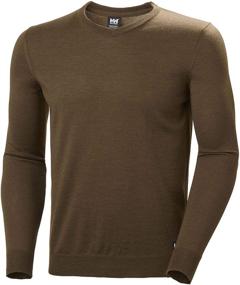 img 1 attached to Helly Hansen Skagen Merino V Neck Sweatshirt Men's Clothing