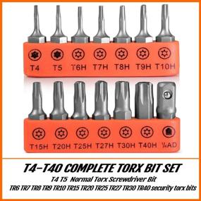 img 2 attached to TEKPREM 13 Piece Security Screwdriver Resistant