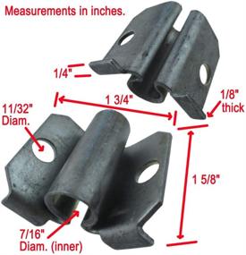 img 1 attached to 16-Inch Caster Corner Bracket Socket