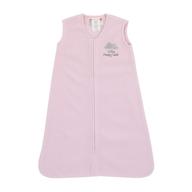 👶 sumersault pink cloud microfleece wearable blanket for babies 14-22 lbs. – soft & cozy swaddle blanket in medium size logo