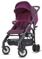 👶 inglesina zippy light stroller - lightweight stroller with car seat compatibility and bonus premium accessories in vibrant raspberry purple logo