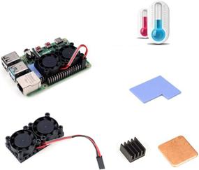 img 4 attached to 🔥 Maximize Raspberry Pi Performance with Enokay's Dual Heatsink Model