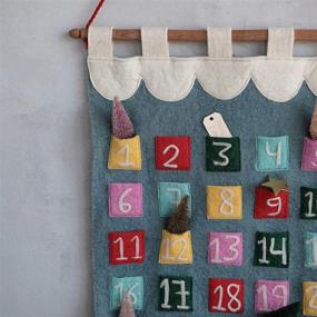 img 2 attached to Creative Co Op Calendar Embroidery Hangings