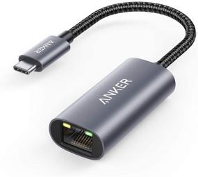 img 4 attached to 🔌 Anker USB C to Ethernet Adapter, PowerExpand Gigabit Ethernet Adapter, Portable Aluminum USB C Adapter for MacBook Pro, MacBook Air 2018 and Later, iPad Pro 2018 and Later, XPS