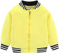 littlespring little bomber jacket baseball boys' clothing and jackets & coats logo