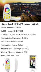 img 3 attached to 🔋 Inclusive Battery-operated Mi Light Downlight Controller