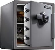 🔒 sentrysafe sf123es fireproof safe with digital keypad 1.23 cubic feet, black: secure your valuables with confidence логотип