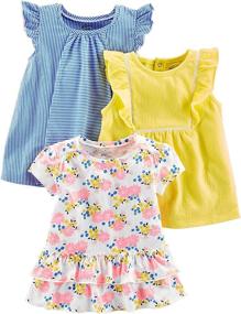 img 4 attached to 👚 Simple Joys Carters Toddler 3 Pack Girls' Clothing: Tops, Tees & Blouses for Effortlessly Stylish Little Ones