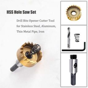 img 3 attached to Metal Speed Steel Drill Stainless Cutting Tools
