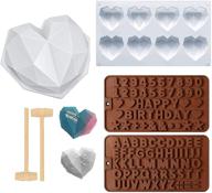 💎 gallop diamond heart-shaped silicone mold: perfect for diy candy, chocolate cake, and more! logo