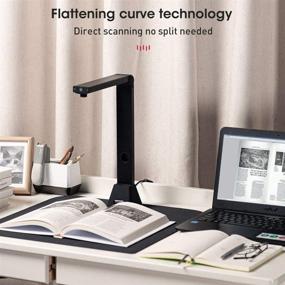 img 3 attached to 📷 iOCHOW S5 Document Camera & Book Scanner: 22MP HD USB Portable Auto-Flatten & Deskew Technology, A3 Size, Multi-Language OCR, SDK & Twain Compatible for Teachers and Online Teaching