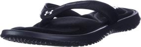 img 4 attached to 👣 Under Armour Women's Marbella 7 T-Strap Flip-Flop