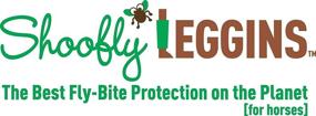 img 1 attached to SHOOFLY Horse Leggins: Patented Fly Boots for Ultimate Fly Protection & Comfort, Breathable Plastic Mesh, Set of 4