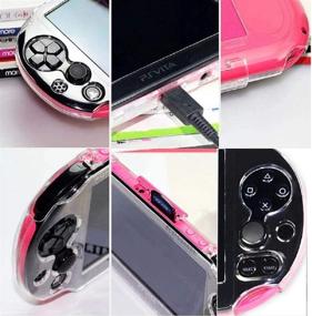 img 2 attached to 📱 PS Vita 2000 Full Cover Crystal Clear Hard Case: Ultimate Protection for PSV2000