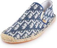 👞 seo-optimized: alexis leroy men's embroidered braided espadrilles shoes logo