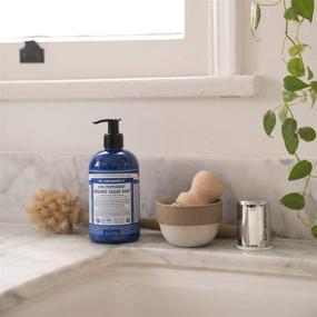 img 2 attached to 🌿 Dr. Bronner’s Organic Sugar Soap (Peppermint, 12 oz): 4-in-1 Uses for Hands, Body, Face & Hair, Organically Made with Sugar, Shikakai Powder and Organic Oils - Vegan, Non-GMO