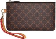 rauder luxury wristlet pouch clutch women's handbags & wallets logo