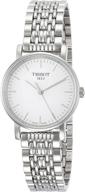 часы tissot women's everytime desire из нержавеющей стали с сетчатым браслетом - серый t1092101103100: вечный модный аксессуар логотип