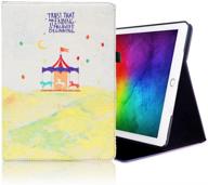 tomcrazy case with built-in pencil holder for ipad air 10 logo