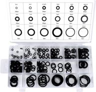 225 pcs o-ring assortment set - 18 sizes rubber sealing gasket rings washer seal kit for plumbing, automotive, and general repair логотип