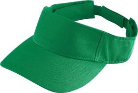 img 1 attached to 🧢 Augusta Sportswear Youth Twill Visor - Boys' Accessories and Hats/Caps