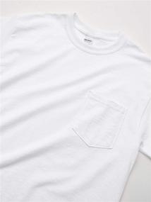 img 1 attached to Gildan Cotton Pocket T-Shirt 2-Pack