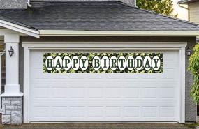img 2 attached to 🎉 Big & Bold Camouflage Happy Birthday Banner – Celebrate in Style!