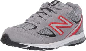 img 4 attached to Удобная и стильная: беговые кроссовки New Balance 888V2 для мальчиков (1-3 года) - кроссовки для активных детей.